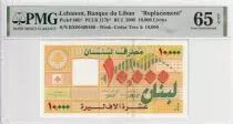 Libanon 10000 Livres Geometric design - Statue - 2008