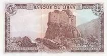 Libanon 25 Livres - Crusader Castle - Ruins - 1983 - P.64