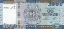 Liberia 1000 Dollars - Les 16 Tribus du Libéria - 2022