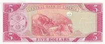 Liberia 5 Dollars - Edward J. Roye - 2003 - Serial AJ - P.26a