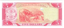 Liberia 5 Dollars E. J. Roye - Farmer 2003
