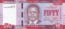 Liberia 50 Dollars - Samuel K. Doe - 2022 - P.NEW