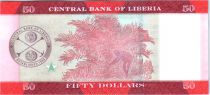 Liberia 50 Dollars, S. Kayon Doe - Palm nut - 2016
