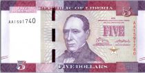 Liberia New1.2016 5 Dollars, E. J. Roye - Paysanne - 2016