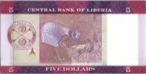 Liberia New1.2016 5 Dollars, E. J. Roye - Paysanne - 2016