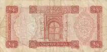 Libia 1/4 Dinar - Arms - Oil refinery - 1971 -  P.33