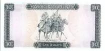 Libia 10 Dinar Omar El Mukhtar - Horsemen - 1971