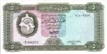 Libia 5 Dinar Fortress - 1971