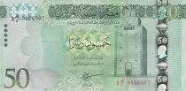 Libia 50 Dinars Benghazi - Monuments - 2016