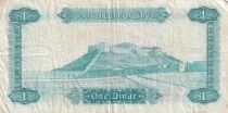 Libya 1 Dinar - Arch of Marcus Aurelius - Fortress of Sabba - 1972