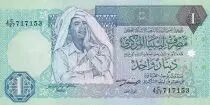 Libya 1 Dinar - Muammar Kadhafi - Mosque - ND (1988) - P.54