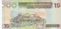 Libya 10 Dinars - Omar el-Mukhtar - Fortress - 2009 Serial 7