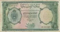 Libya 5 Pounds Arms -1963 - F - P.26