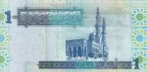 Libyen 1 Dinar - Muammar Kadhafi - Mosque - ND (2004) - P.68a