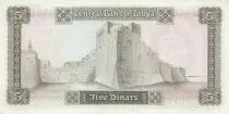 Libyen 5 Dinar 1971 - Fortress
