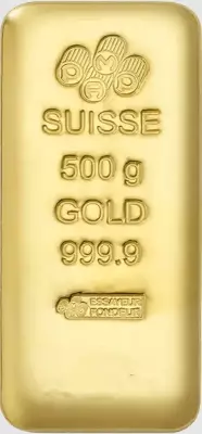 Lingot Or - 500 Grammes