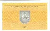 Litauen 0.10 Talonas 1992 - Plants, Arms