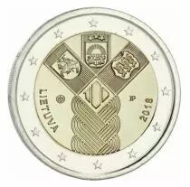 Litauen 2 Euro Pays Baltes - 2018
