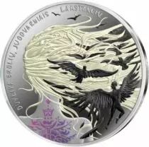 Lituania The 12 brothers - folk tales - 5 Euros 2024 Proof Silver Colour