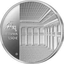 Lituanie 100 ans de la Banque de Lituanie - 1 5 Euros 2022 Lituanie