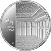 Lituanie 100 ans de la Banque de Lituanie - 1 5 Euros 2022 Lituanie
