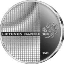 Lituanie 100 ans de la Banque de Lituanie - 20 Euro BE 2022 Lituanie