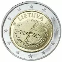 Lituanie 2 Euros Comm&eacute;mo. LITUANIE 2016 - Culture baltique