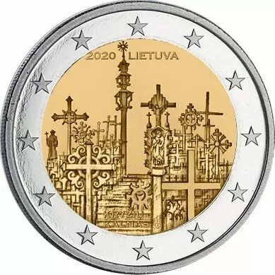 Lituanie 2 Euros Comm�mo. Lituanie 2020 - Colline des Croix