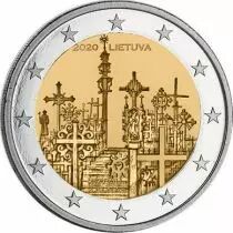 Lituanie 2 Euros Commémo. Lituanie 2020 - Colline des Croix