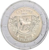 Lituanie 2 Euros Commémo. Lituanie 2022 - Région ethnographique de Suvalkija