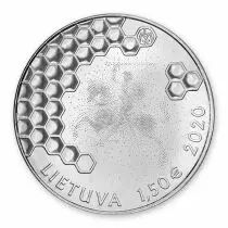 Lituanie Apiculture arboricole - 1 5 Euros 2020 Lituanie