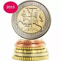 Lituanie S&eacute;rie Euro Lituanie 2015