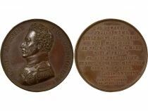 Louis Antoine Duke of Angoul&ecirc;me - Copper Medal - 1815