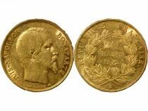 Louis-Napol&eacute;on Bonaparte - 20 Gold Francs - 1852 A Paris