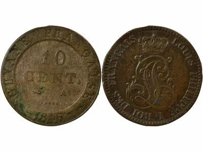 Louis Philip - 10 Centimes - 1846 A Paris