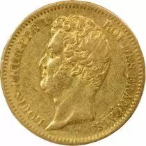 Louis-Philip - 20 Gold Francs, Tiolier, Raised Edge - 1830 A Paris