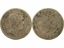 Louis Philip I - Silver Franc, Bare Head - 1831 B Rouen