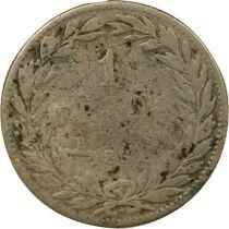 Louis Philip I - Silver Franc, Bare Head - 1831 B Rouen