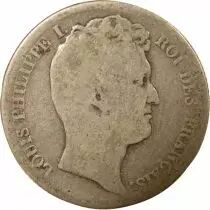 Louis Philip I - Silver Franc, Bare Head - 1831 D Lyon