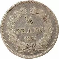 Louis Philippe I - 1/2 Silver Franc - 1834 A Paris