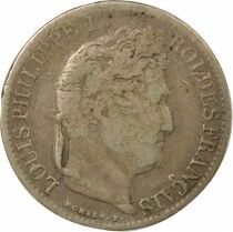 Louis Philippe I - 1/2 Silver Franc - 1834 A Paris