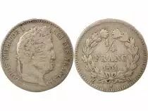 Louis Philippe I - 1/4 Silver Franc - 1831 M Toulouse