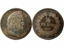 Louis Philippe I - 1/4 Silver Franc - 1833 A Paris