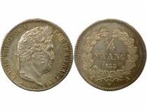 Louis Philippe I - 1/4 Silver Franc - 1833 A Paris