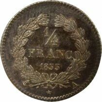 Louis Philippe I - 1/4 Silver Franc - 1833 A Paris