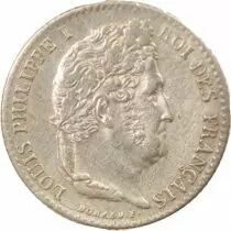 Louis Philippe I - 1/4 Silver Franc - 1833 K Bordeaux