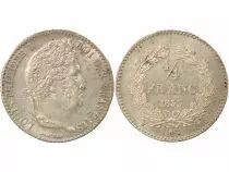 Louis Philippe I - 1/4 Silver Franc - 1833 W Lille