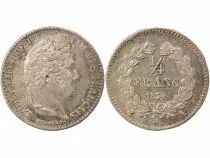 Louis Philippe I - 1/4 Silver Franc - 1834 A Paris