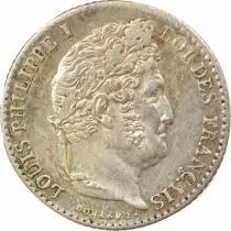 Louis Philippe I - 1/4 Silver Franc - 1834 B Rouen