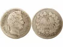 Louis Philippe I - 1/4 Silver Franc - 1835 D Lyon
